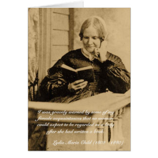 Cartão Beware, escritores das mulheres!