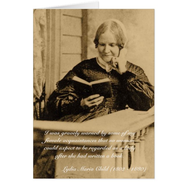 Cartão Beware, escritores das mulheres! (Frente)