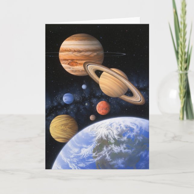 Cartão Beyond the Home Planet Card (Frente)