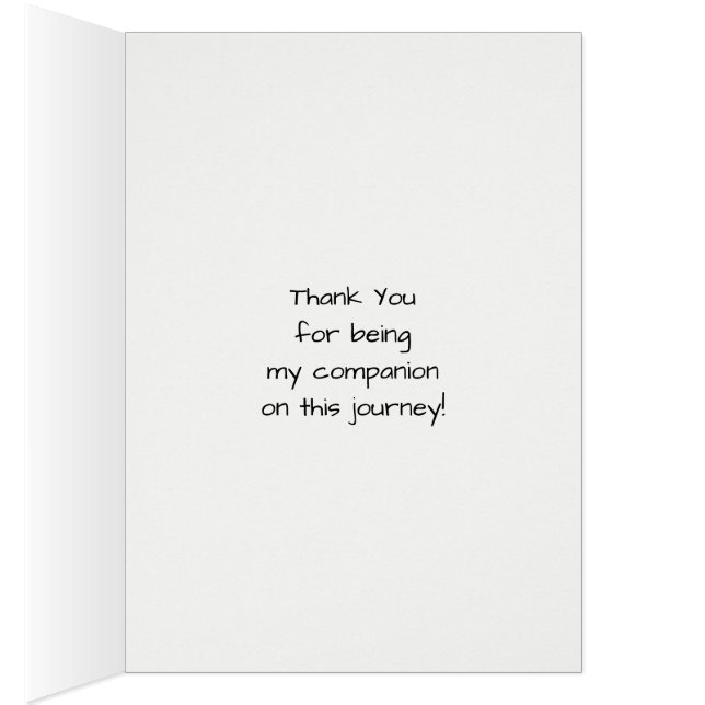 Cartão BFF Obrigado Irish Provverb expressou sua gratidão (Interior (direita))