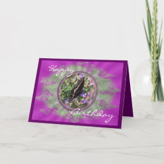 Cartão Bfly Medallion - personalize qualquer ocasi