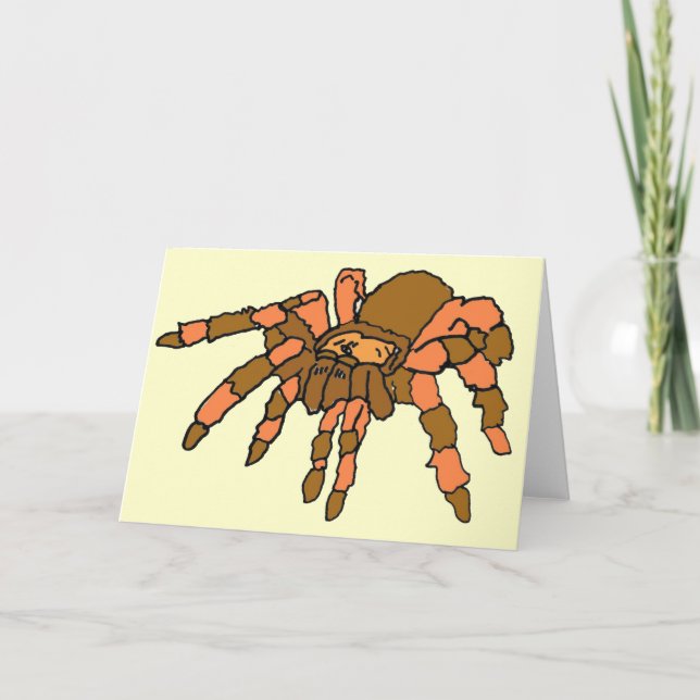 Cartão BG- Spider Greeting and Note Cards (Frente)