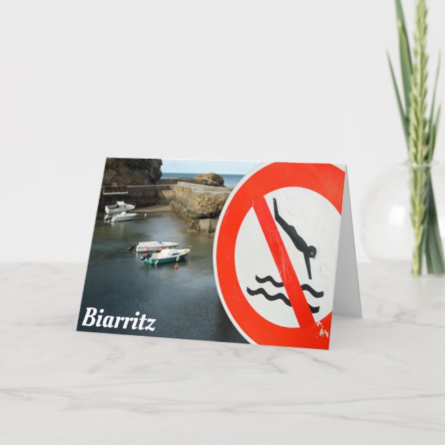 Cartão Biarritz (Frente)