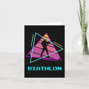 Cartão Biathlon Biathlon 3 - Vintage