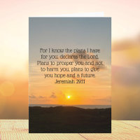 Bíblia Inspiracional Verse Jeremiah 29:11