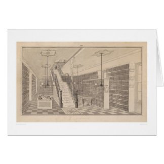 Cartão Biblioteca de Bancroft na rua 1538 de Valência