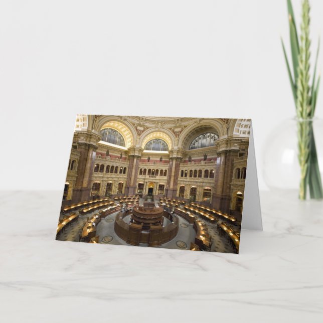 Cartão Biblioteca do Congresso (Frente)