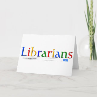 Cartão bibliotecários, o motor de busca original