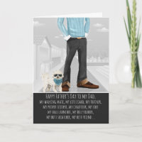 Bichon Frise do Dia de os pais de Cães