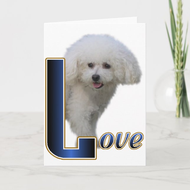 Cartão Bichon Furgts (Frente)