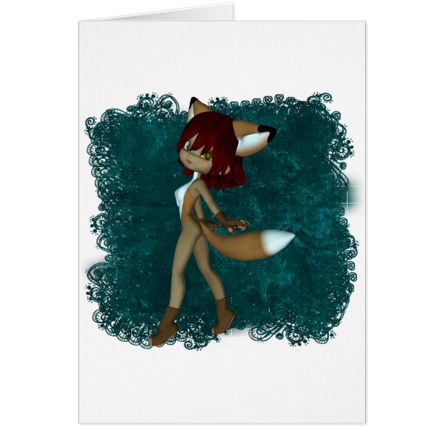 Cartão Bichos bonitos 06 (Frente)