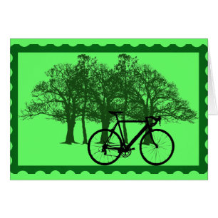Cartão bicicleta