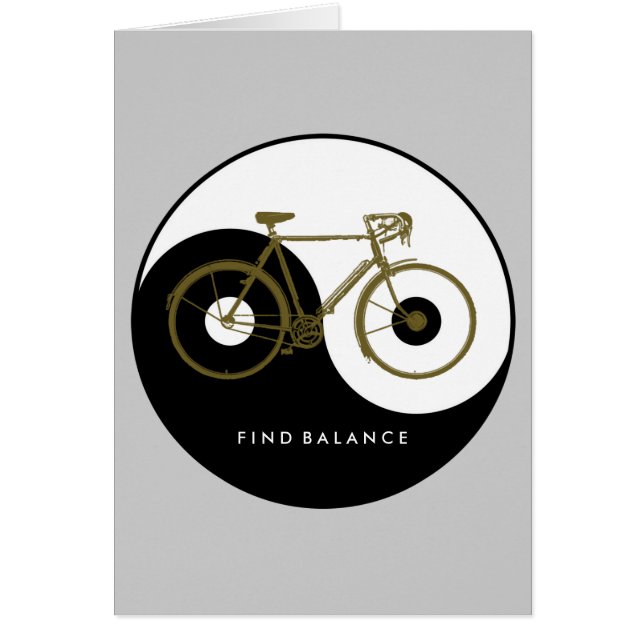 Cartão bicicleta, bicicleta, ciclismo (Frente)