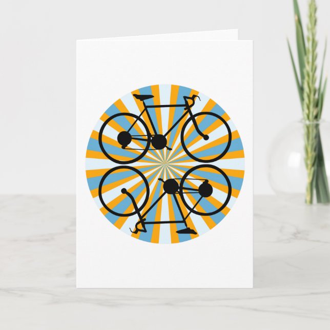 Cartão Bicicleta de bicicleta (Frente)