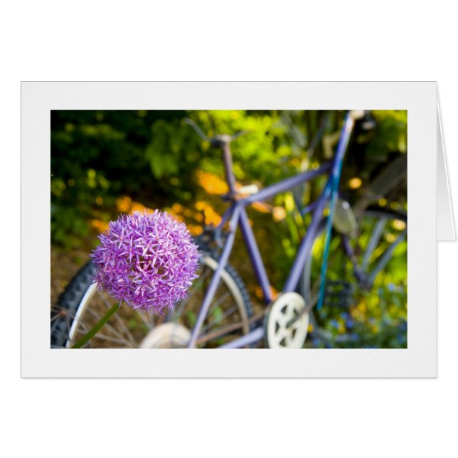 Cartão Bicicleta de Patch P (Frente Horizontal)