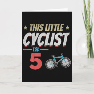 Cartão Bicicleta Infantil Ciclismo Este Pequeno Ciclista