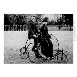Cartão Bicicleta para Dois