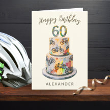 Bicicletas Bolo Colorido Personalizado Aniversário