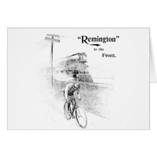 Cartão Bicicletas de Remington