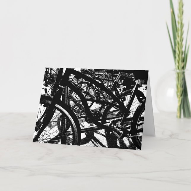 Cartão Bicycle Rack HC (Frente)
