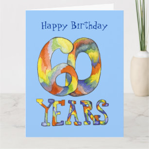 Cartão Big 60th Birthday Card