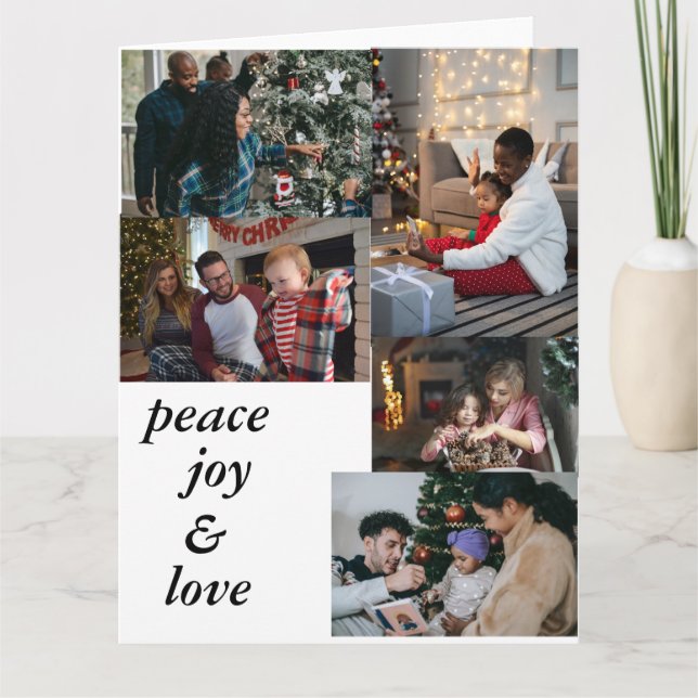 Cartão Big, 8.5" x 11" Folded Greeting Card (Frente)