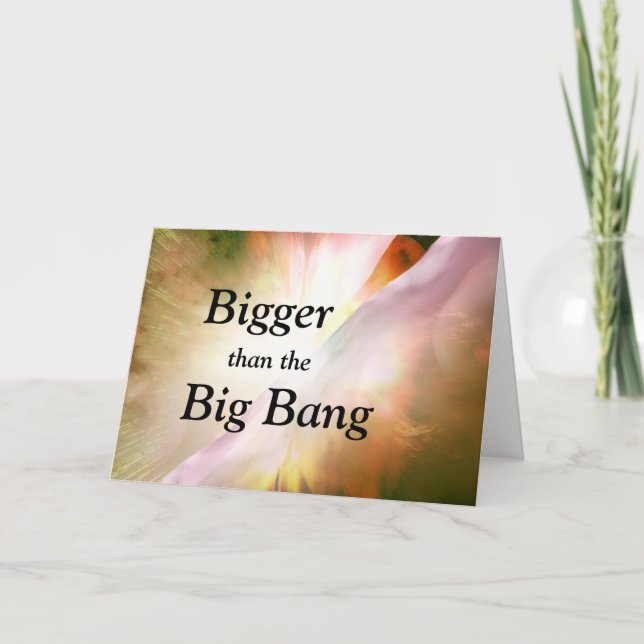Cartão Big Bang graduation card (Frente)