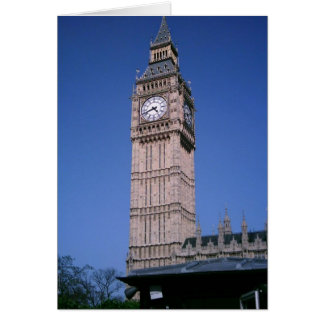Cartão Big Ben
