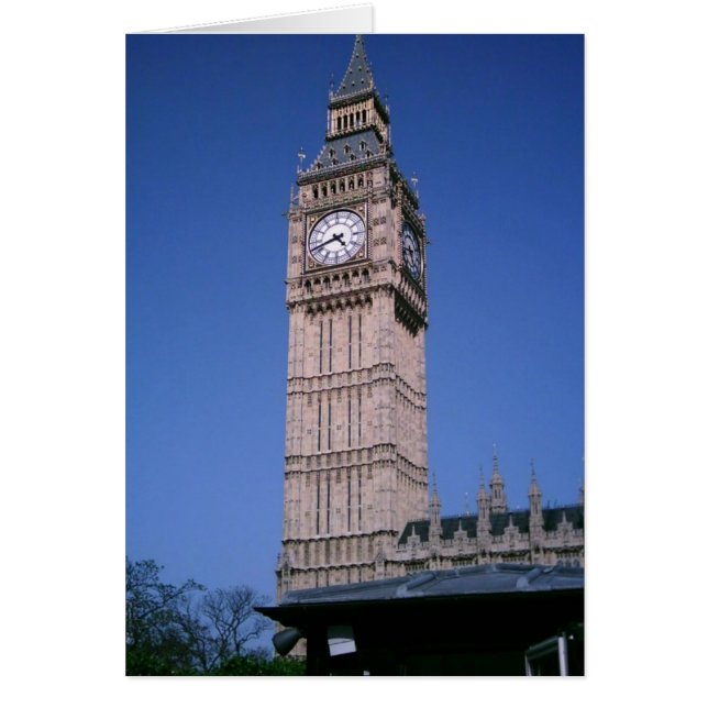 Cartão Big Ben (Frente)