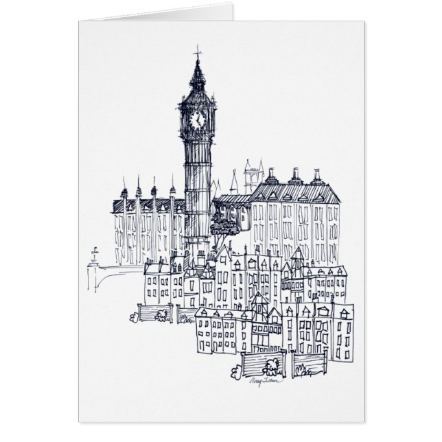 Cartão Big Ben (Frente)