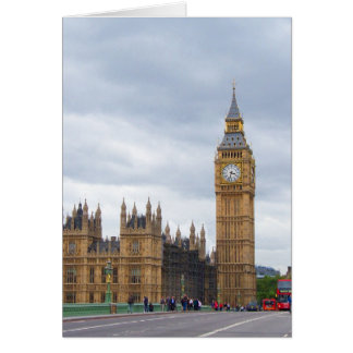 Cartão Big Ben