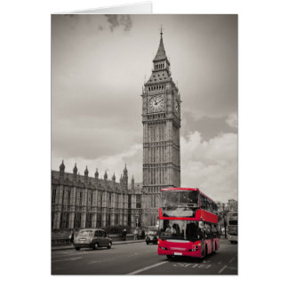 Cartão Big Ben London