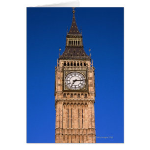 Cartão Big Ben no capital britânico