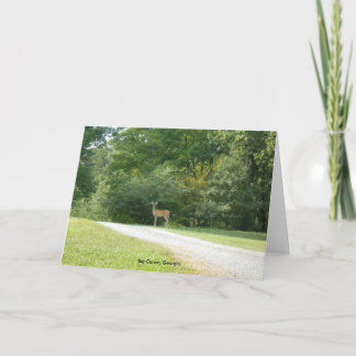 Cartão Big Canoe, Georgia Note Card