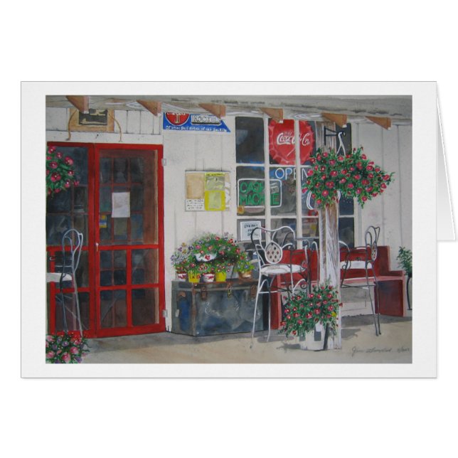 Cartão Big Horn Mercantile (Frente Horizontal)