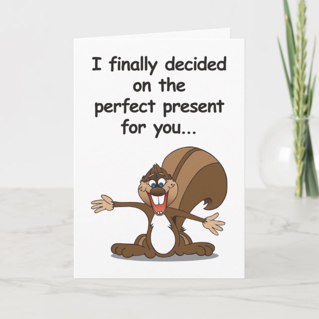 Cartão Big Hug Humorous Birthday Card (Frente)