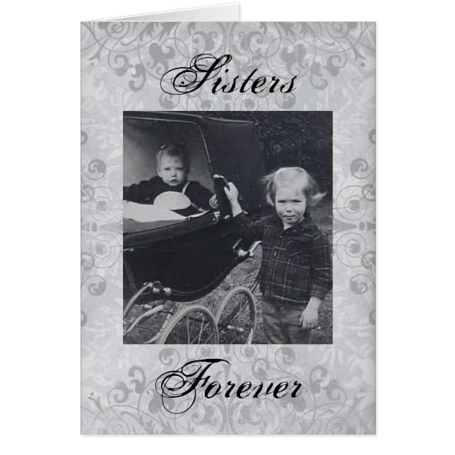 Cartão "Big Sisters" Caranguejo Capa de Vida! (Frente)