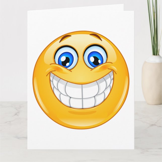 Cartão BIG Smile Greeting Card - SRF (Frente)