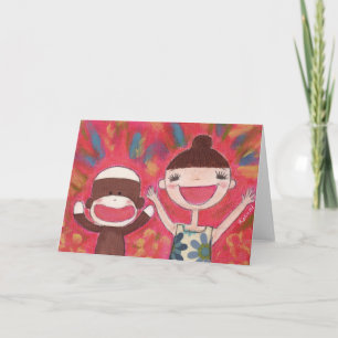 Cartão Big Smiles Greeting Card