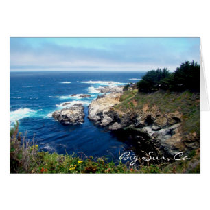 Cartão Big Sur, Ca