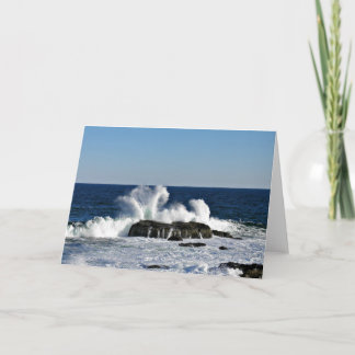 Cartão Big Wave Greeting Card, Bible Quote