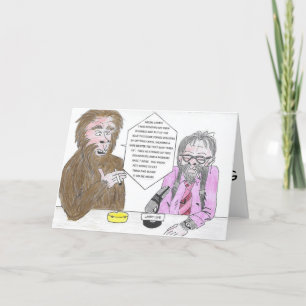 Cartão Bigfoot and Larry Birthday Card