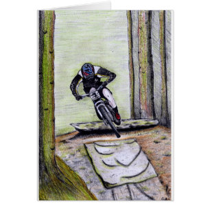 Cartão Bike de montanha Llandegla mtb bmx