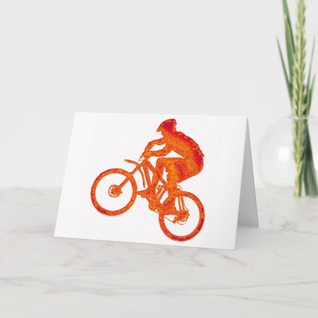 Cartão Bike Jump Stop (Frente)