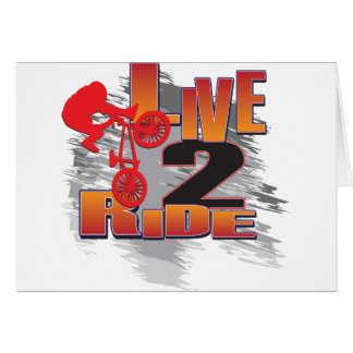 Cartão Biker BMX ao Vivo do Ride 2