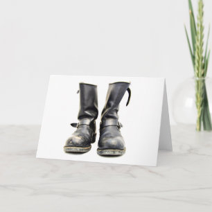 Cartão Biker Boots