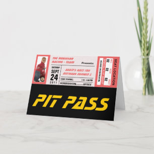 Cartão Bilhete de Evento