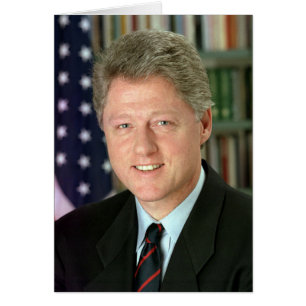 Cartão Bill Clinton