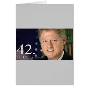 Cartão Bill Clinton