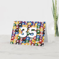 Billiard Balls para o 35º aniversário